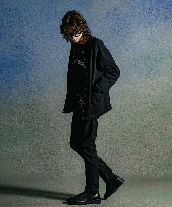 [✨極美品✨]CRIMIE RIDERS CARDIGAN SWEAT Lサイズ CRIMIE（クライミー）の「RIDERS SWEAT CARDIGAN / ライダース