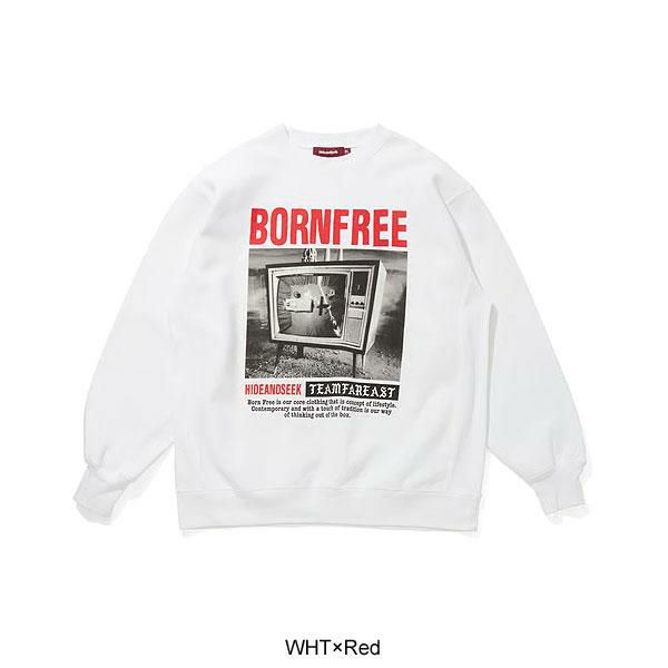 HIDE AND SEEK ハイドアンドシーク TV Sweat Shirt