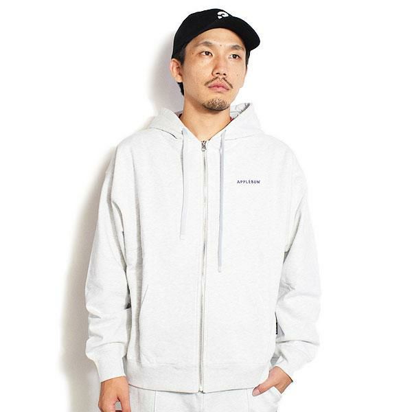 かるあっぷ APPLEBUM アップルバム Vintage Z/U Sweat Parka