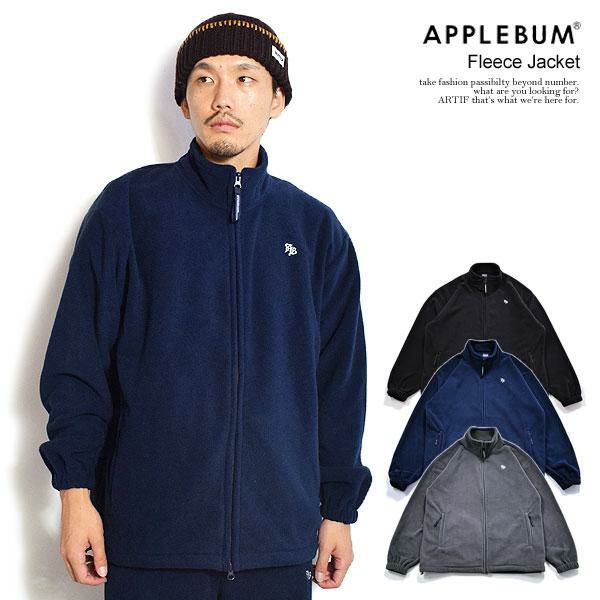 applebum アウター ジャケット アップルバム APPLEBUM アップルバム Fleece Half Zip Jacket -BROWN-