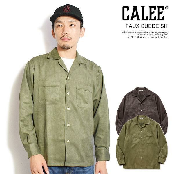 CALEE キャリー FAUX SUEDE SH