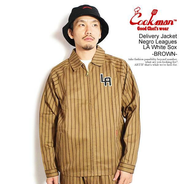 COOKMAN クックマン Delivery Jacket Negro Leagues LA White