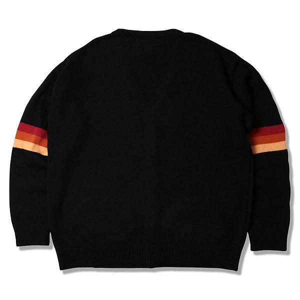 ANIMALIA アニマリア Horizon Border Knit Cardigan