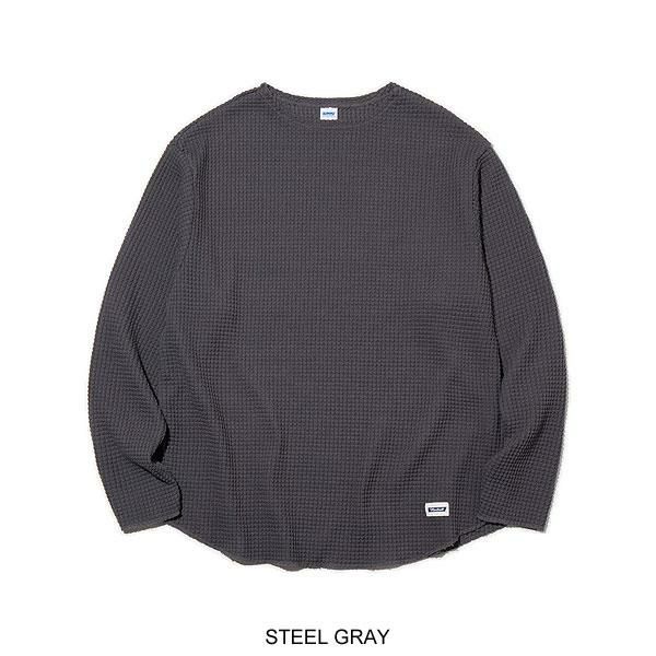 RADIALL ラディアル BIG WAFFLE - BOAT NECK T-SHIRT L/S