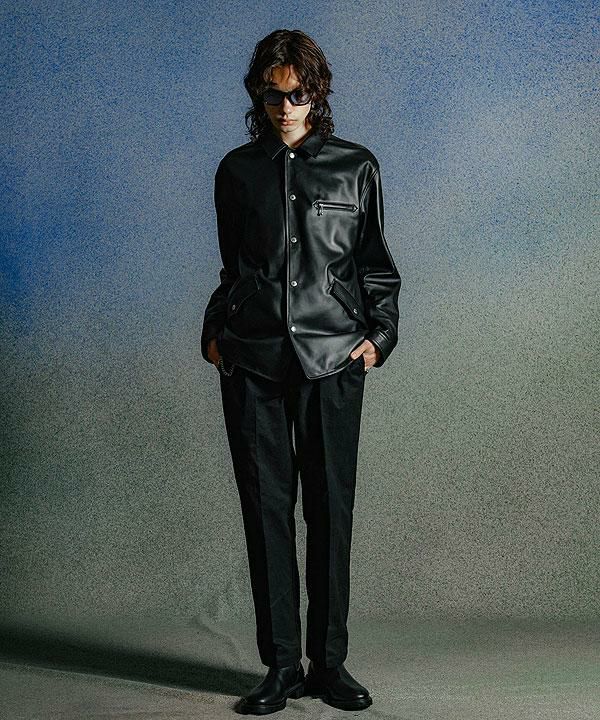 2025 秋冬 先行予約 メーカー取り寄せ対応 CRIMIE クライミー SPANISH LAMB LEATHER SPORTS JACKET キャンセル不可 atfjkt 2025 秋冬 先行予約 メーカー取り寄せ対応 CRIMIE クライミー SPANISH