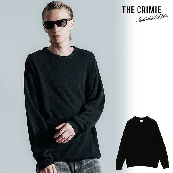 2025 秋冬 先行予約 11月下旬〜12月上旬入荷予定 CRIMIE クライミー YAK CREW NECK KNIT SWEATER ニット キャンセル不可 atftps 2025 秋冬 先行予約 11月下旬～12月上旬入荷予定 CRIMIE クライミー