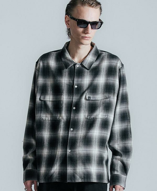 CRIMIE クライミー OMBRE CHECK SHIRT シャツ 送料無料 atftps CRIMIE クライミー OMBRE CHECK SHIRT