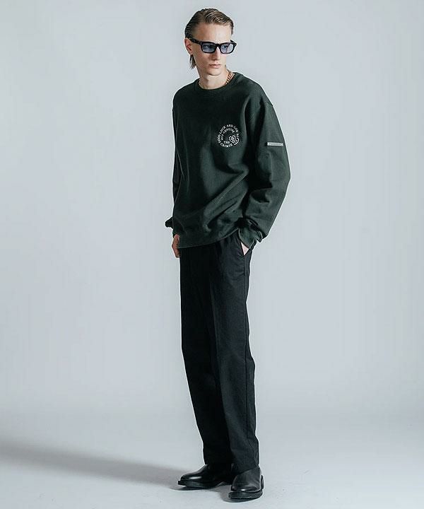 CRIMIE クライミー CIRCLE LOGO HEART WAPPEN CREW NECK SWEAT