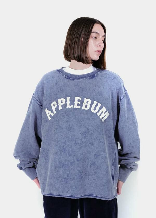 APPLEBUM アップルバム “Old Baseball” Crew Sweat