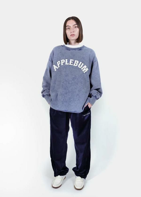 APPLEBUM アップルバム “Old Baseball” Crew Sweat