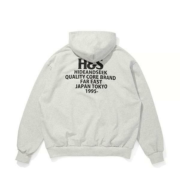 HIDE AND SEEK ハイドアンドシーク H&S Hooded Sweat Shirt (25aw)
