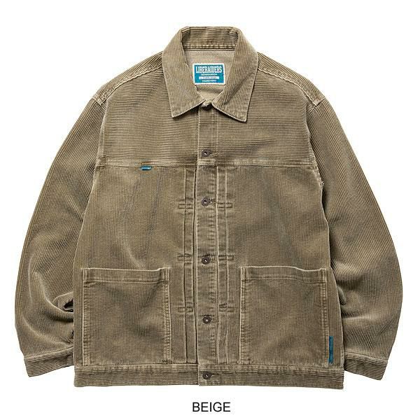 Liberaiders リベレイダース GARMENT DYED CORDUROY JACKET | ARTIF