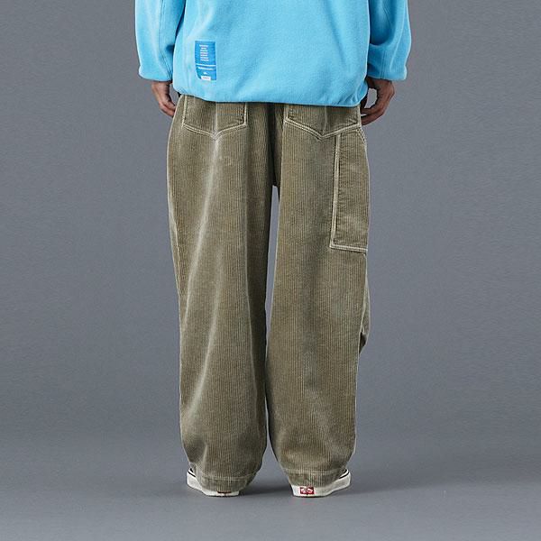 Liberaiders リベレイダース GARMENT DYED CORDUROY SARROUEL PANTS メンズ パンツ コーデュロイパンツ サルエル atfpts Liberaiders リベレイダース GARMENT DYED CORDUROY SARROUEL PANTS