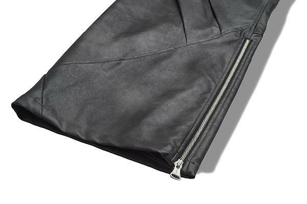 2025 冬 先行予約 11月上旬入荷予定 NO ID. ノーアイディー シンセティックレザーZIPフレアPT メンズ パンツ キャンセル不可 atfpts 2025 冬 先行予約 11月上旬入荷予定 NO ID. ノーアイディー