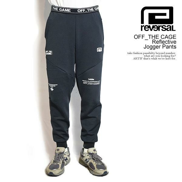 reversal × OFF_THE GAME リバーサル OFF_THE CAGE Reflective Jogger Pants メンズ パンツ ジョガーパンツ ジャージ atfpts 000000125389-01-xl.jpg?t=