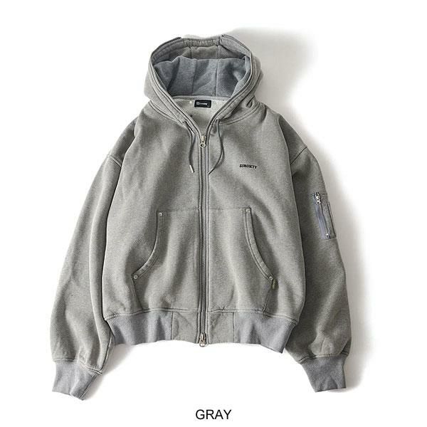 SUBCIETY サブサエティ Full zip hoodie