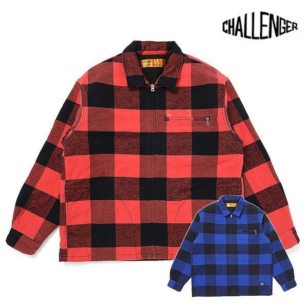 STO様専用 CHALLENGER チャレンジャー ネルシャツM CHALLENGER