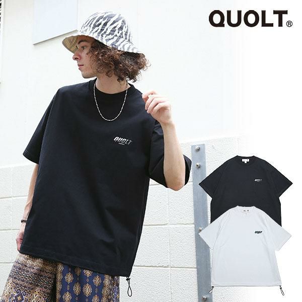 2026 春 先行予約 3月上旬～中旬入荷予定 QUOLT クオルト DRAWCORD TEE