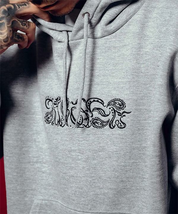 SUBCIETY サブサエティ Abstracted paisley hoodie