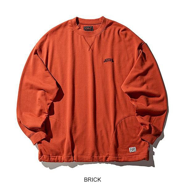 2026 春 先行予約 2月〜3月入荷予定 CLUCT クラクト BRYSON [L/S TOP] メンズ スウェット 送料無料 キャンセル不可 atftps 2026 春 先行予約 2月～3月入荷予定 CLUCT クラクト BRYSON [L/S TOP]