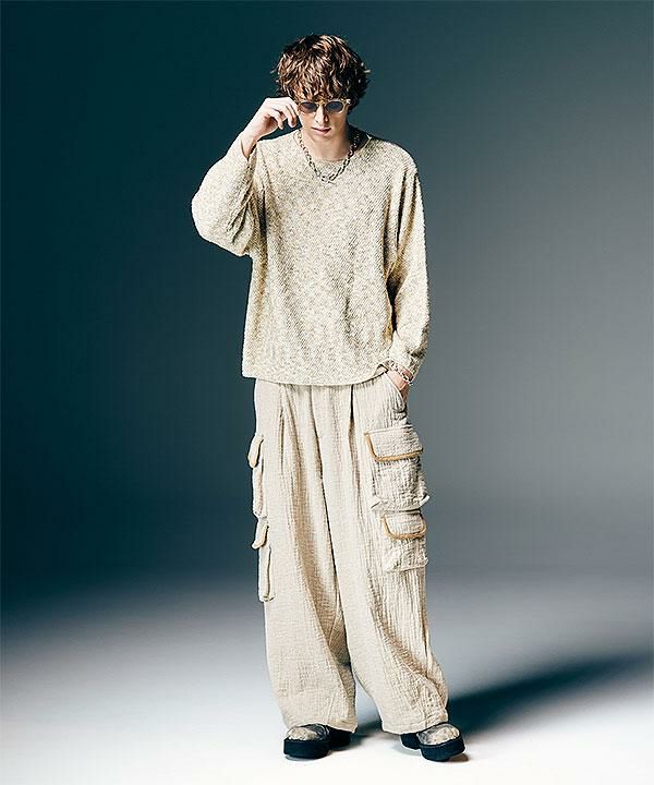 2026 春 先行予約 2月下旬～3月上旬入荷予定 glamb グラム Earthy Knit