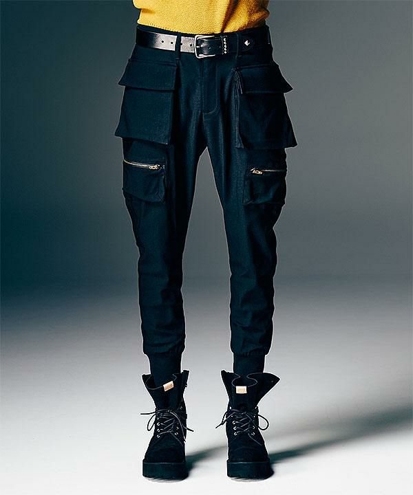 2026 春 先行予約 2月下旬～3月上旬入荷予定 glamb グラム Rib Cargo Pants