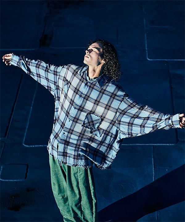 2026 春 先行予約 2月上旬～中旬入荷予定 glamb グラム 4XL Flannel Shirt