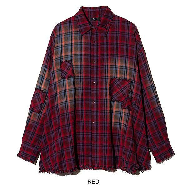 2026 春 先行予約 2月上旬～中旬入荷予定 glamb グラム 4XL Flannel Shirt