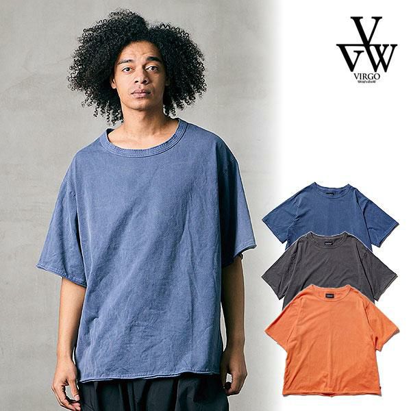2026 春夏 先行予約 6月〜7月入荷予定 VIRGOwearworks ヴァルゴウェアワークス PIGMENT WASH OVERSIZE TEE Tシャツ atftps 2026 春夏 先行予約 6月～7月入荷予定 VIRGOwearworks ヴァルゴウェア