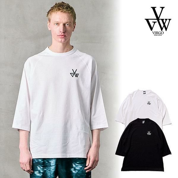 2026 春夏 先行予約 2月〜3月入荷予定 VIRGOwearworks ヴァルゴウェアワークス 3/4 SLEEVE APPLIQUE TEE Tシャツ atftps 2026 春夏 先行予約 2月～3月入荷予定 VIRGOwearworks ヴァルゴウェア