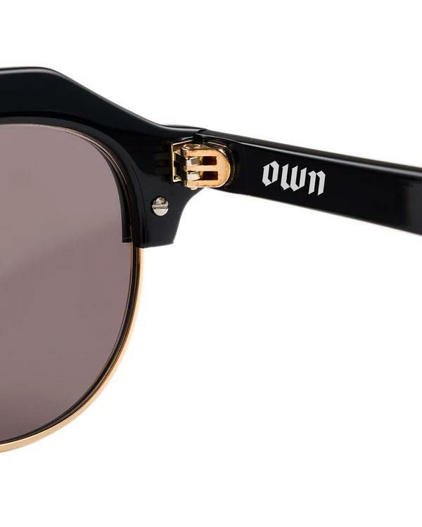 OWN オウン #18 BLACK / GREY サングラス メガネ クラウンパントタイプ カラーレンズ アイウェア 送料無料 ストリート atfacc OWN オウン #18 BLACK / GREY