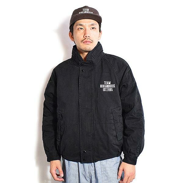 HIDE AND SEEK ハイドアンドシーク Washed Sailing Jacket