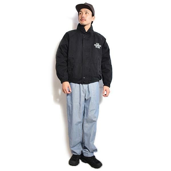 hide and seek ハイドアンドシーク サテンジャケット　スカジャン　L hide and seek ハイドアンドシーク サテンジャケット スカジャン L