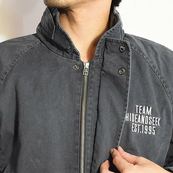 HIDE AND SEEK ハイドアンドシーク Washed Sailing Jacket