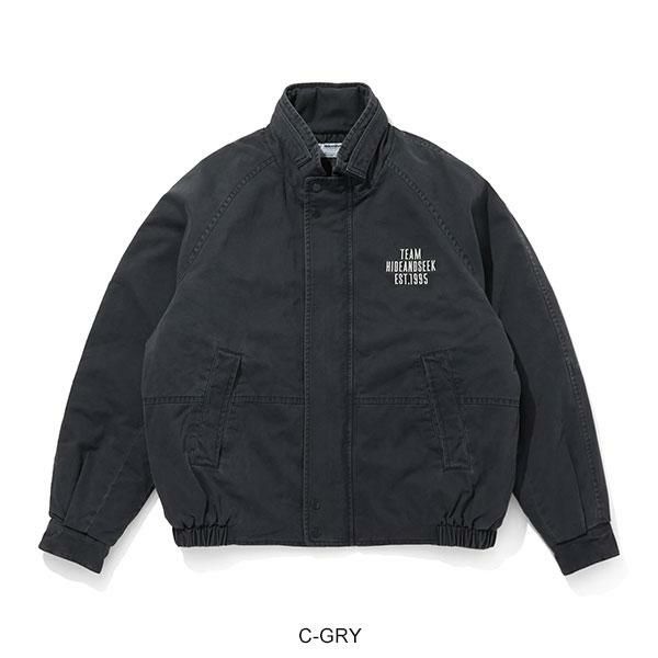 HIDE AND SEEK ハイドアンドシーク Washed Sailing Jacket