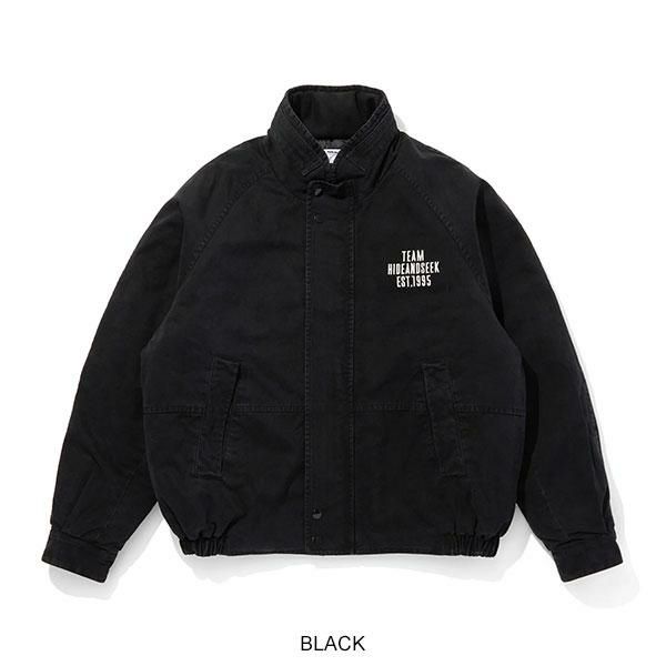 HIDE AND SEEK ハイドアンドシーク Washed Sailing Jacket