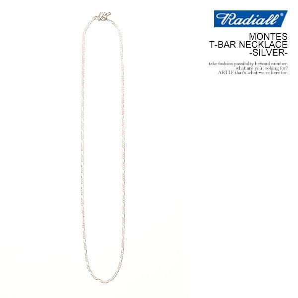 RADIALL ラディアル MONTES - T-BAR NECKLACE -SILVER-