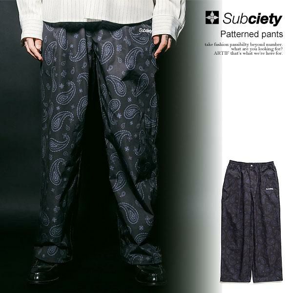 SUBCIETY サブサエティ Patterned pants