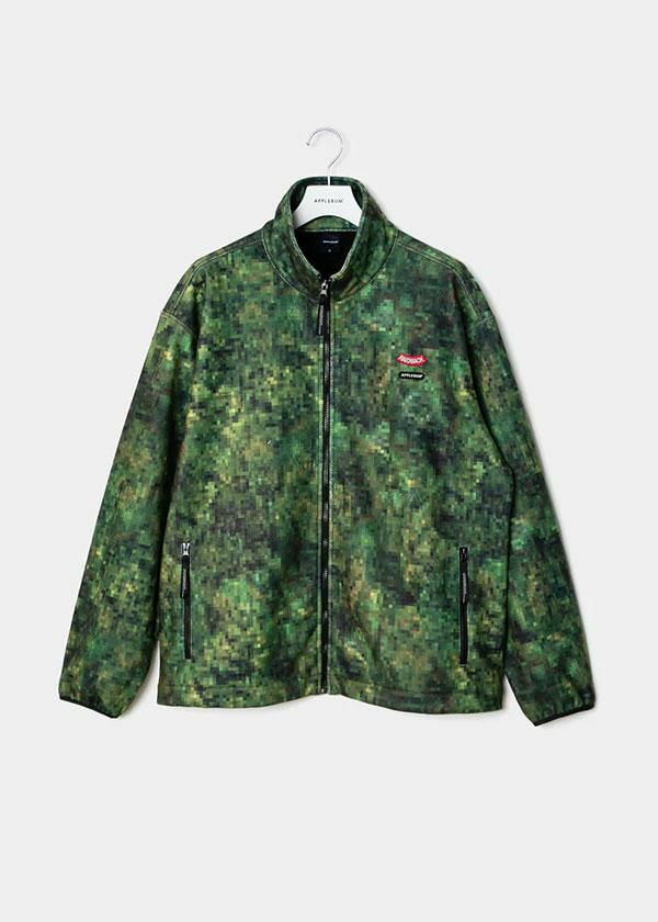 APPLEBUM アップルバム “Pixel Camo” Fleece Jacket