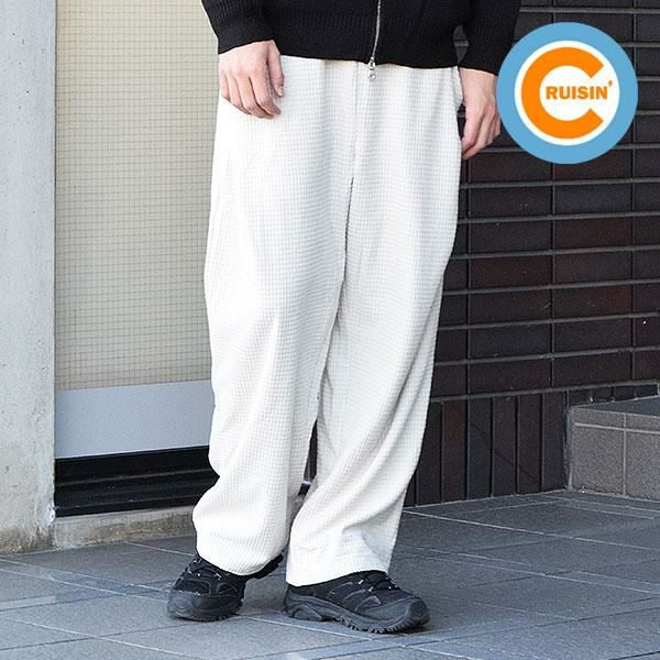 ARTIF Original】 Cruisin' クルージン WIDE STRAIGHT WAFFLE CORDUROY