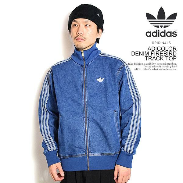 トップス ADICOLOR DENIM FIREBIRD TRACK TOP adidas Originals アディダス オリジナルス ADICOLOR DENIM FIREBIRD