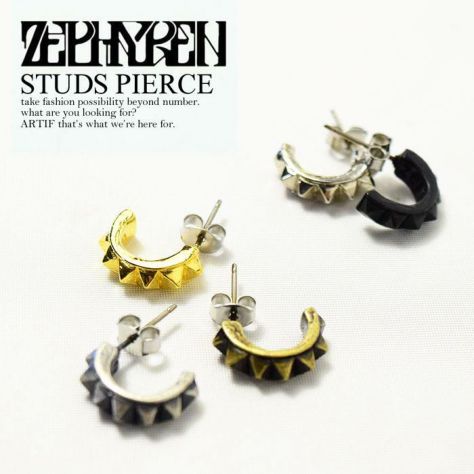 ZEPHYREN ゼファレン STUDS PIERCE z16uy01 zephyren メンズ ピアス