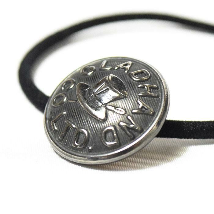 GLAD HAND グラッドハンド GH BUTTON HAIR BAND-SILVER