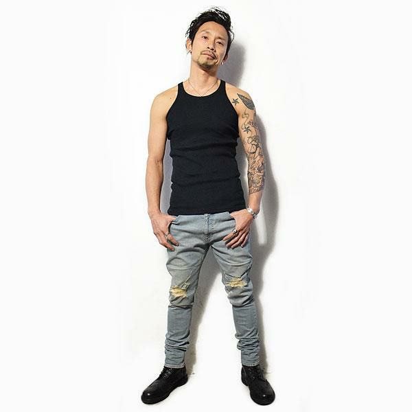 GLAD HAND グラッドハンド STANDARD TANK TOP -BLACK-