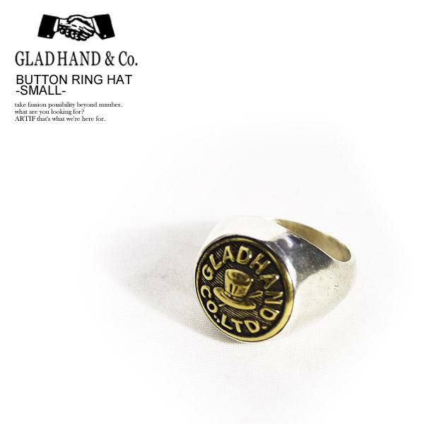 GLAD HAND & Co. グラッドハンド ボタンリング ハット 13号