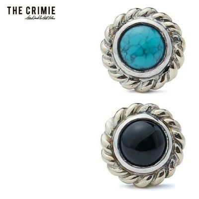 CRIMIE クライミー STONE 10K GOLD PIERCE メンズ ピアス 送料無料