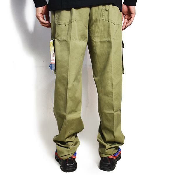 COOKMAN クックマン CHEF CARGO PANTS RIPSTOP -OLIVE