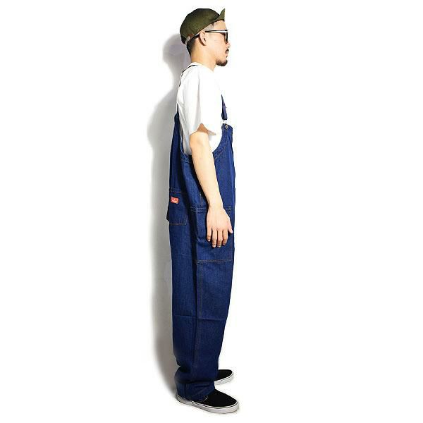 COOKMAN クックマン FISHERMAN'S BIB OVERALL -DENIM NAVY- 231-03849