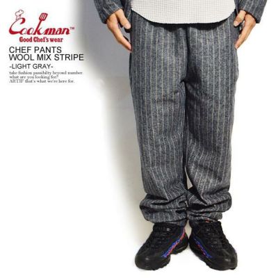パンツ Fine Wool Check Slim Chef Pants Fine Wool Check Slim Chef Pants - パンツアウトレット