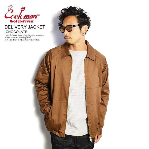 COOKMAN クックマン DELIVERY JACKET -CHOCOLATE-